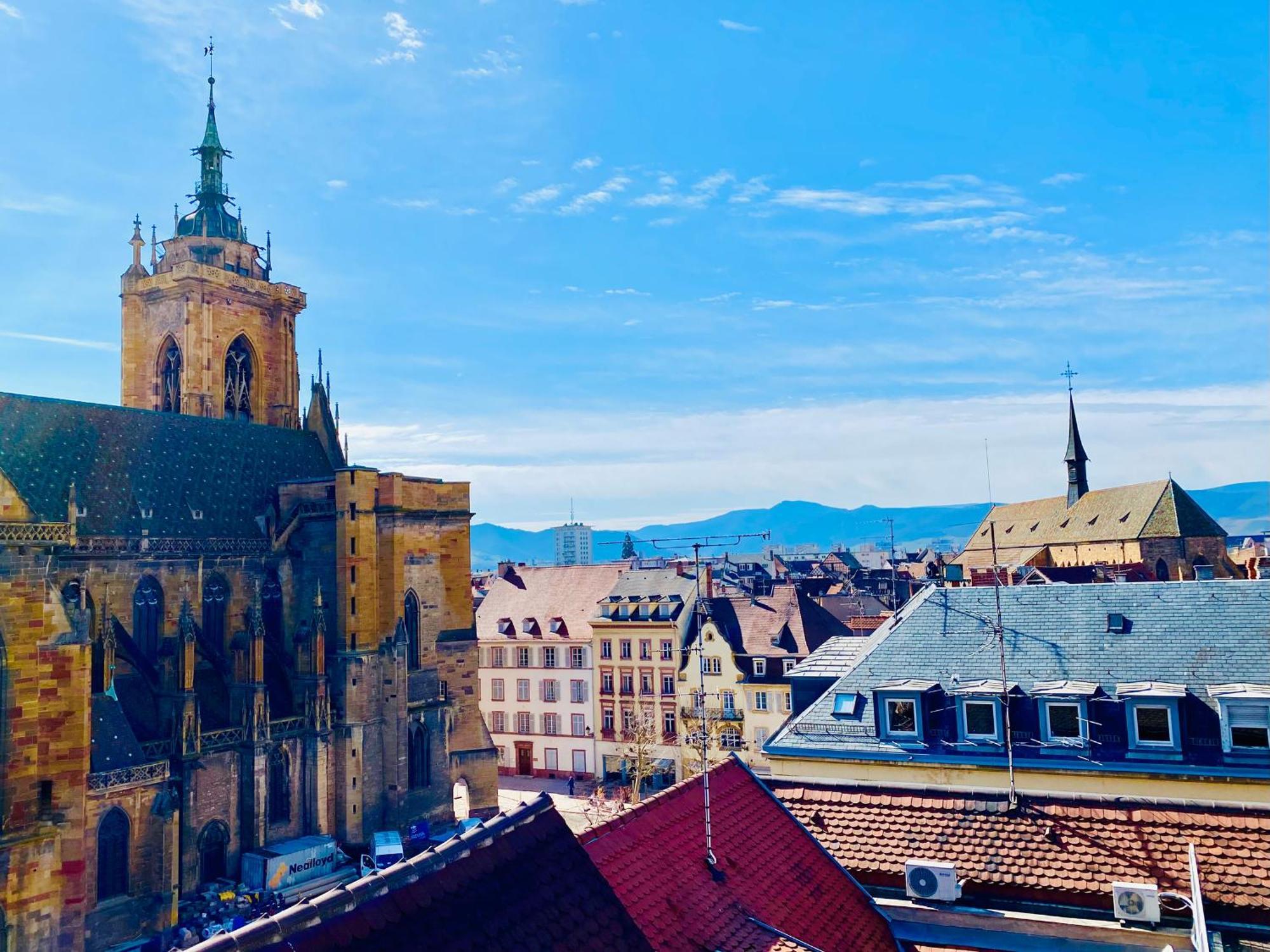 Charmant Appart Avec Garage Et Terrasse Au Coeur De Colmar, Pres De La Route Des Vins D'Alsace - Fr-1-722-6 Экстерьер фото